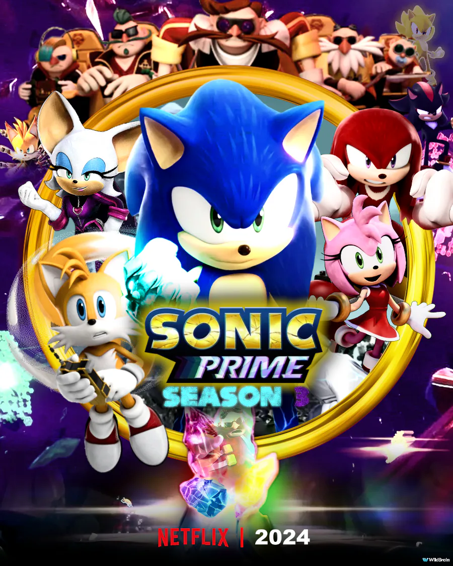 Samuel Lukas The Hedgehog on Game Jolt: Sonic Prime Season 2 Poster 6