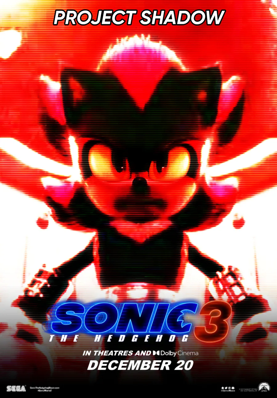 SONIC THE HEDGEHOG 3 - Project Shadow Rises (2024) 