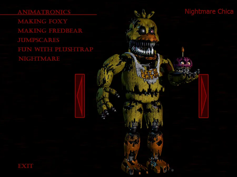 Nightmare Bonnie Jumpscare #fnaf4, Five Nights At Freddy's