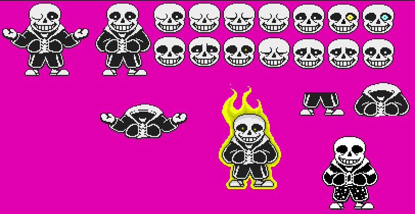 Make an Undertale Battle in Scratch (PART 29: Blue Attacks) 