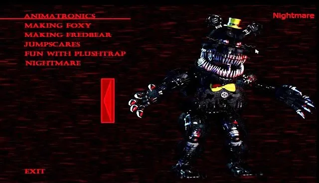 FnaF4 - Nightmare Fredbear  Nightmare, Fnaf, Five nights at freddy's