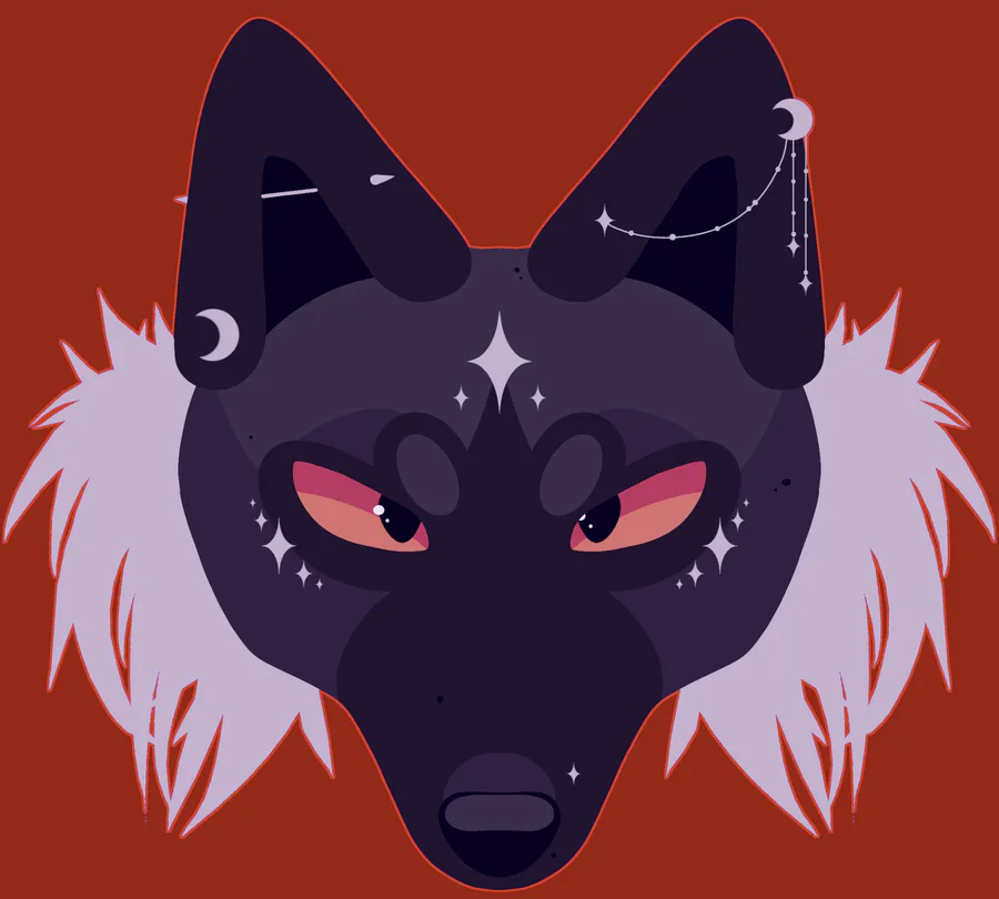 RedKatze 🥩 on Game Jolt: Designed myself a therian mask <3 Hoping  sometime I can go out and