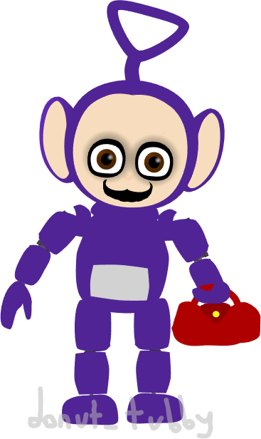 JustALilToby on Game Jolt: Tinky Winky from Slendytubbies 1 model