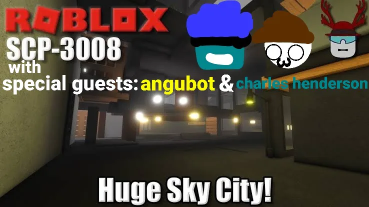 Huge Sky City In Roblox SCP 3008! 