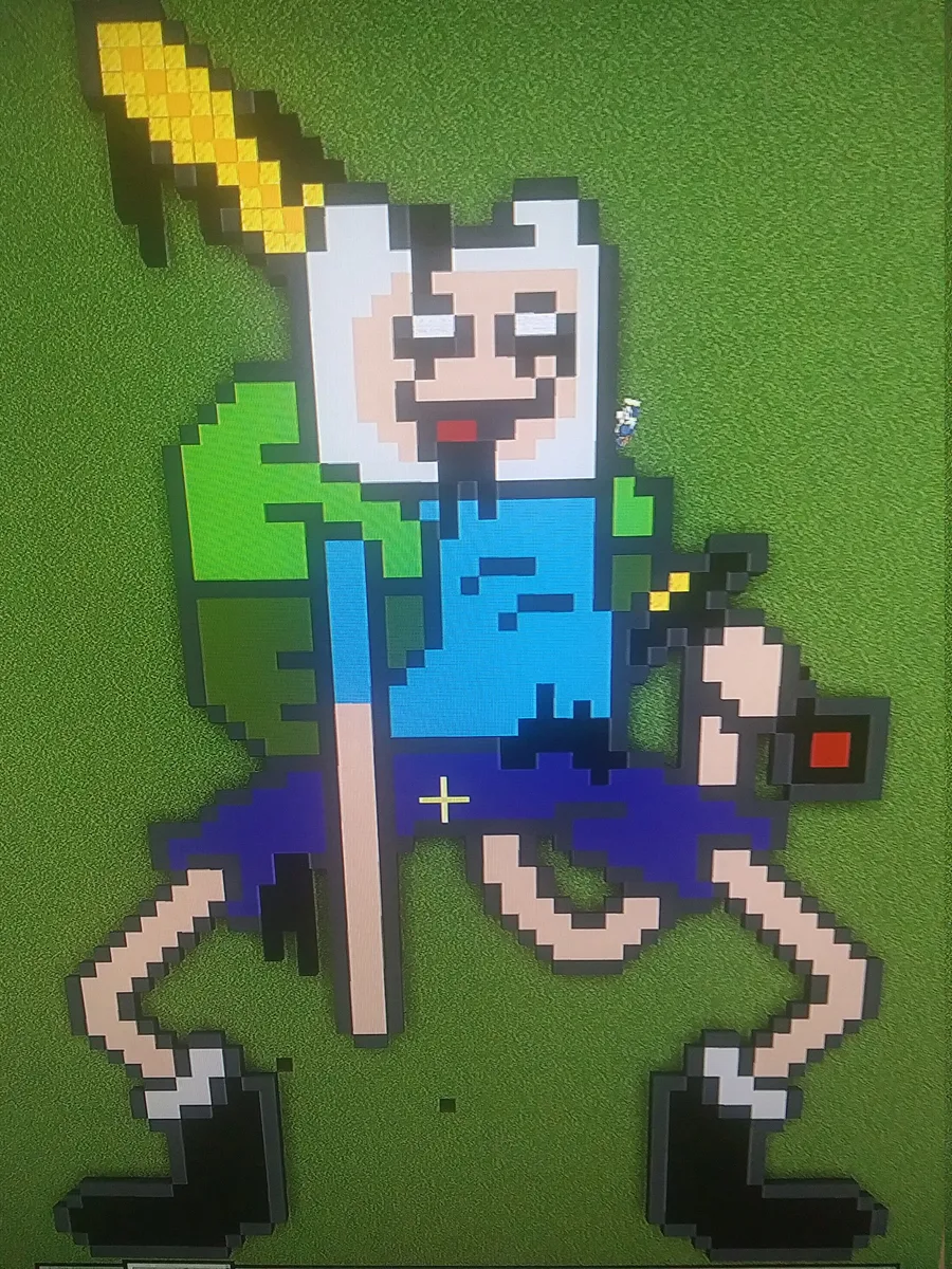 Pixilart - PIBBY FINN PHASE 4 by Creepyman