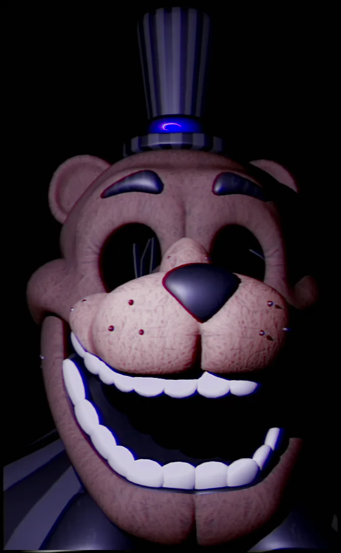 Stylized Withered Freddy model by me