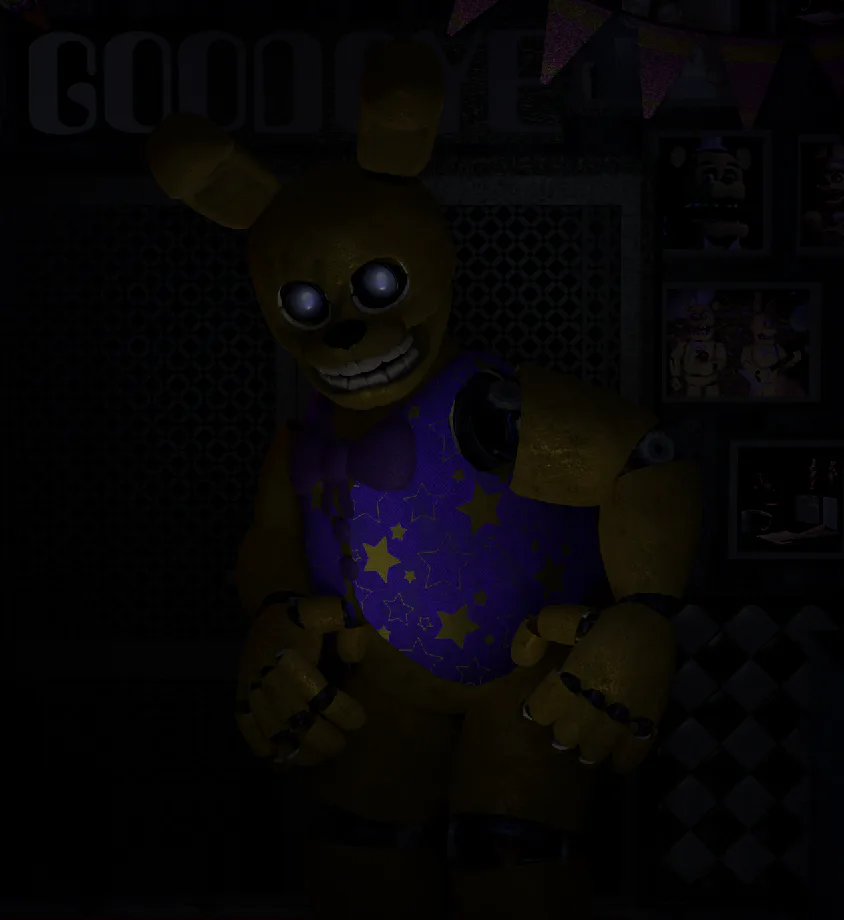Spent about 3 hours today making a Fnaf 2 Movie poster. What do
