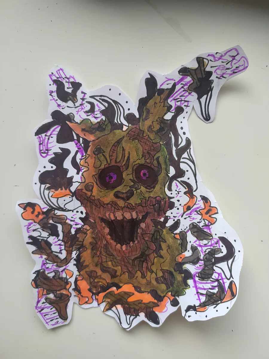 The Mimic Over Burntrap [Five Nights at Freddy's Security Breach