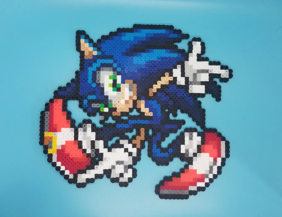 Sonic orders pixel art