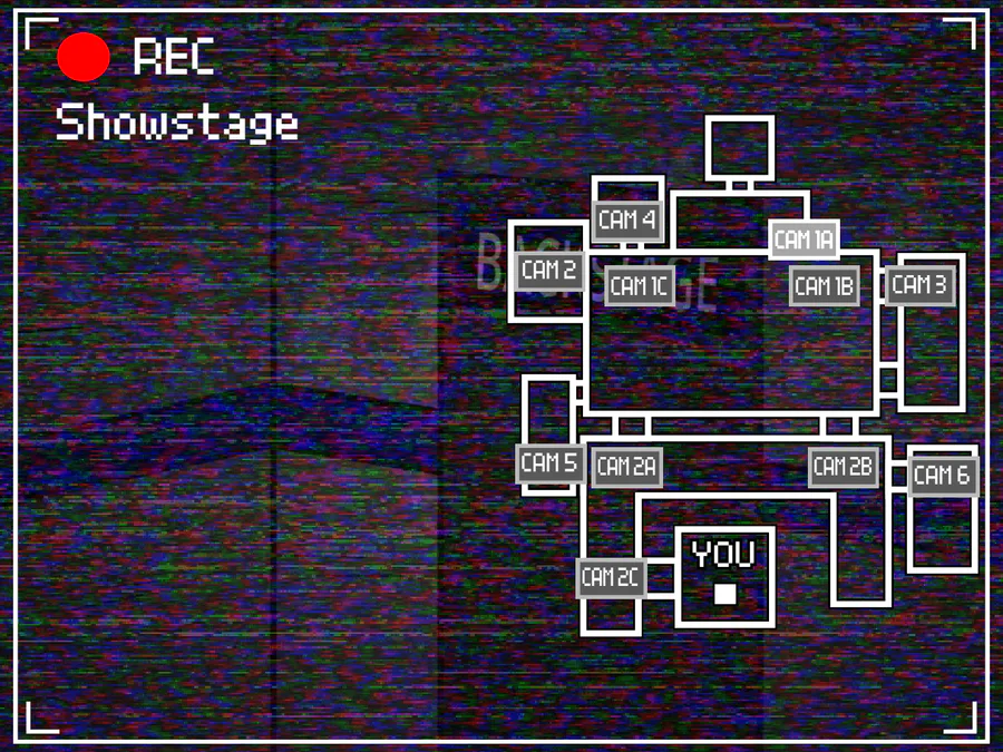 Five Nights At Freddy's 1 Cameras Maps by slendytubbies2d on