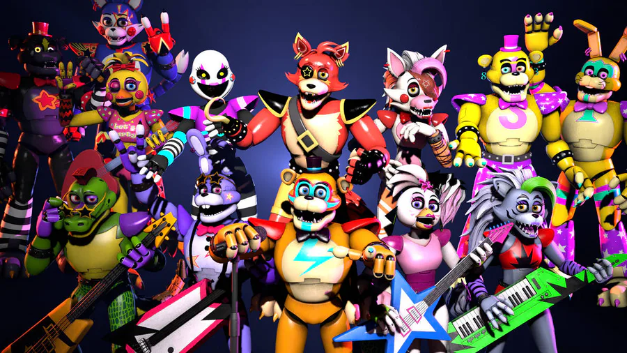 Jack-O-Glamrock Wilzy on Game Jolt: FNaF Security Breach: Main