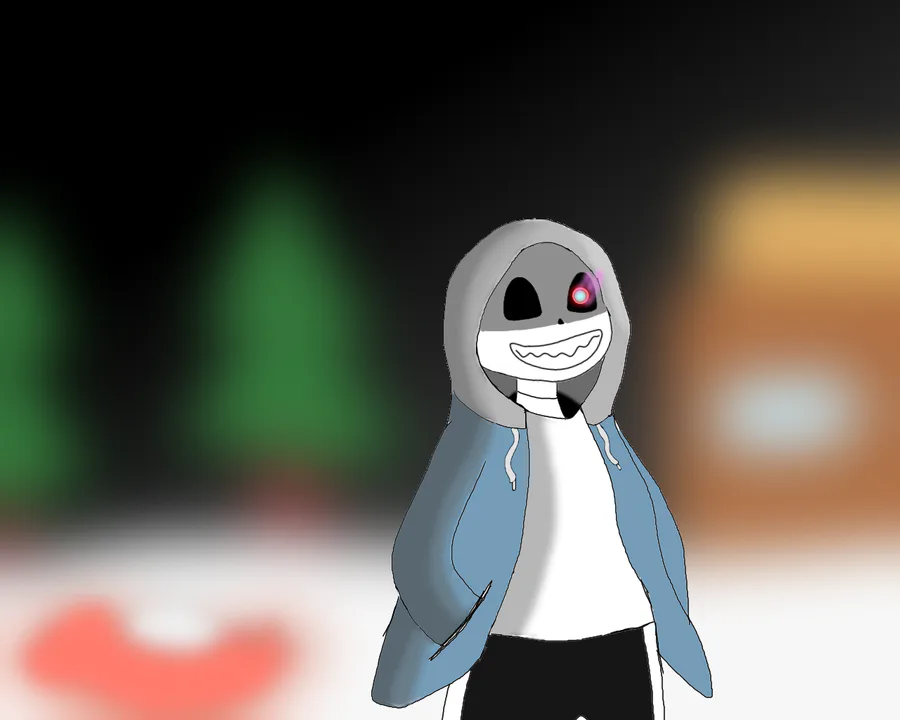 ManelElMestari on Game Jolt: Dust Sans *sketch*