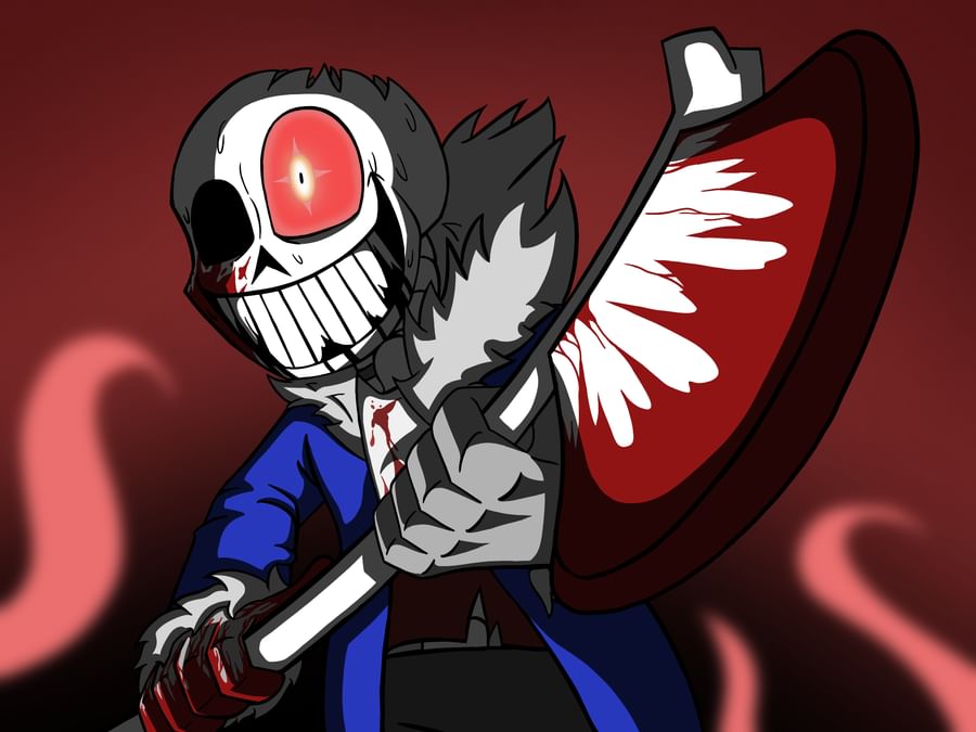 Horror Sans axe