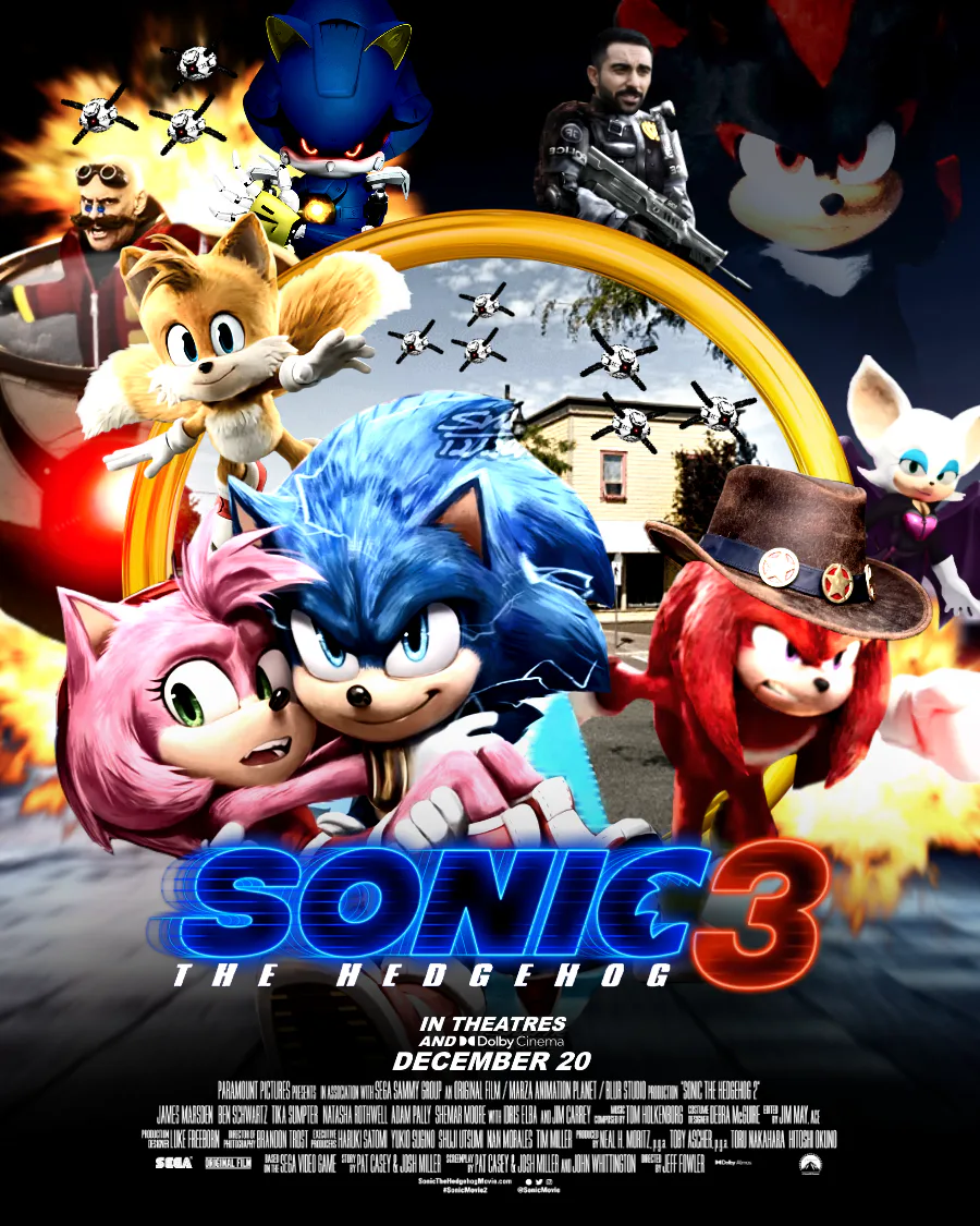 Samuel Lukas The Hedgehog on Game Jolt: Sonic Movie 3 (2024