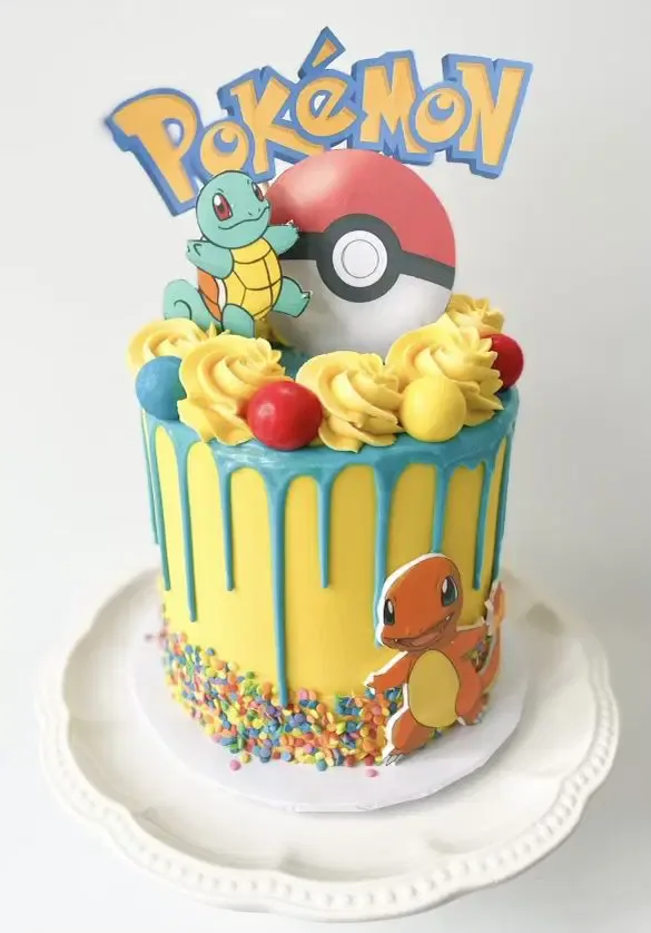 Espeon and Umbreon Wedding Cake Toppers - Pokemon Video Game Wedding Cake