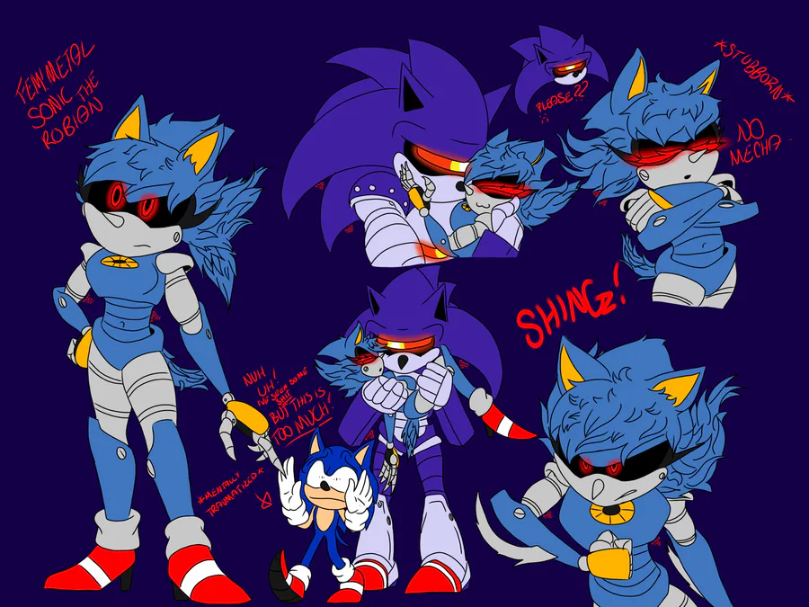 SO NINE INVENTED METAL SONIC?!!