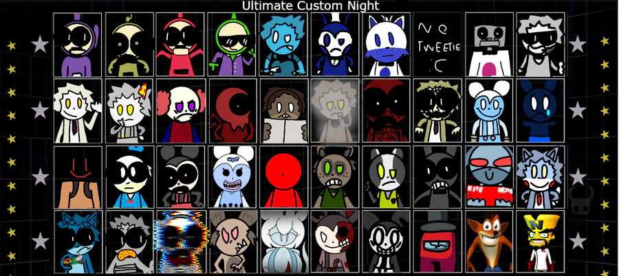 Ultimate Custom Night - Personagens, Wiki