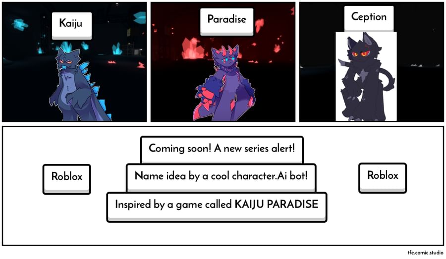 Kaiju paradise Comic Studio - make comics & memes with Kaiju