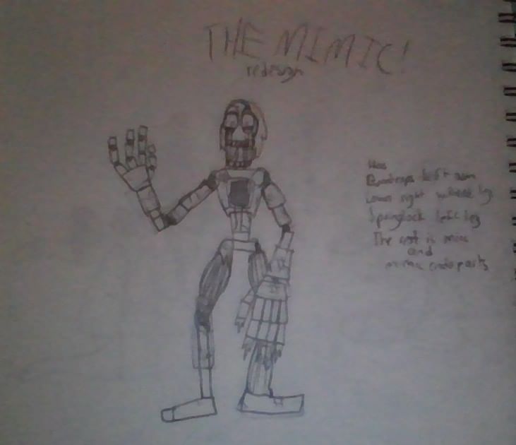 FNAF) The Mimic by Torres4 on DeviantArt