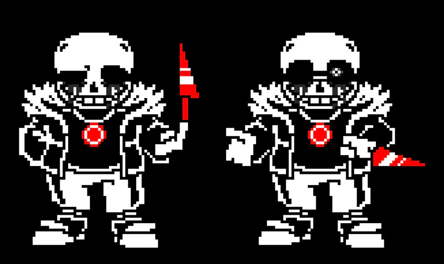 WatƐr on Game Jolt: Killer Sans Sprite