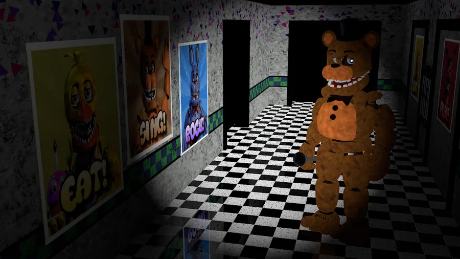 fnaf 2 freddy dorado