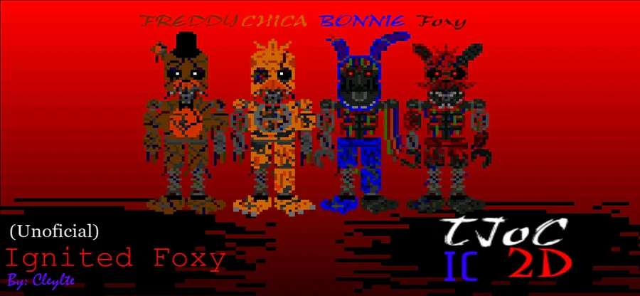 TjocStudio on Game Jolt: Fanmade ignited foxy model wip for Tjoc Ic