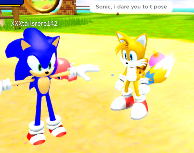 T-Pose Sonic in 2023