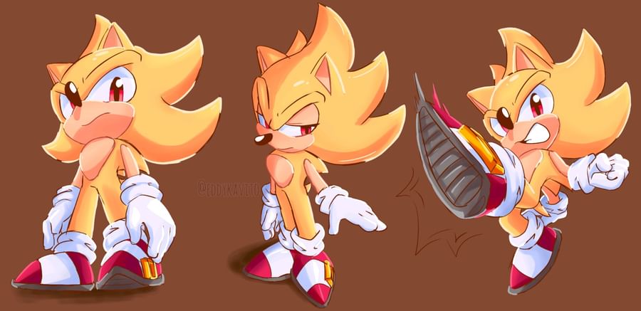 Eddykavito on Game Jolt: Hyper sonic:gj/jolt: #art #fanart #digitalart  #sega #sonic #sonicth