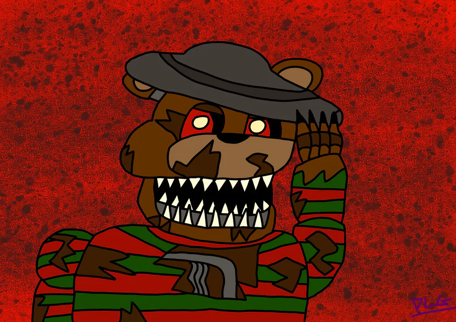 Acquista Fnaf Withered Freddy Fanart Five Nights At Freddy's 2