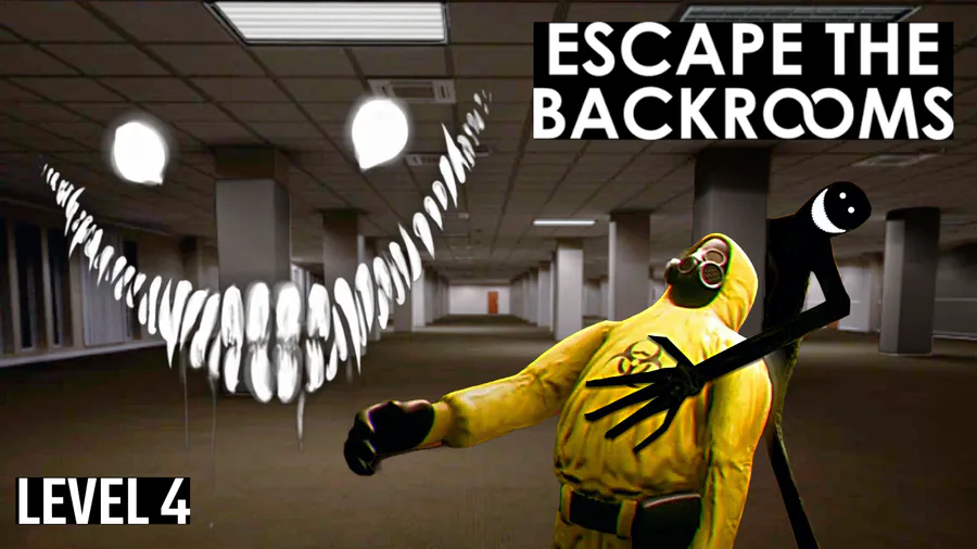 Level 0 - Walkthrough in 4K  Escape The Backrooms 