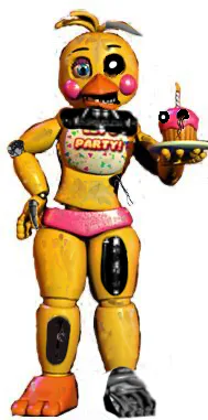 🥞! on Game Jolt: Withered Chica/ Dismantled Chica (FNaF 1)