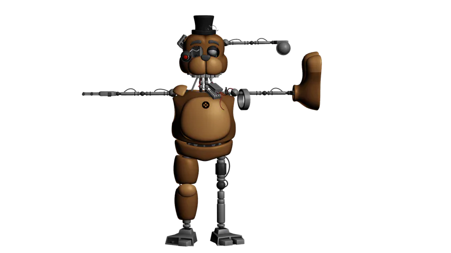 Contoons on X: FNAF WORLD RESPRITED: Withered Freddy