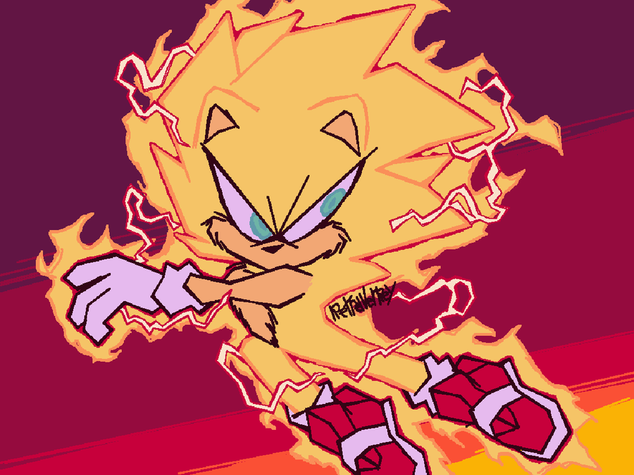 Fleetway sonic Community - Fan art, videos, guides, polls and more - Game  Jolt