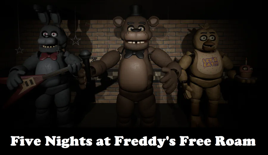 THIS FNAF 2 FREE-ROAM GAME IS AMAZING 