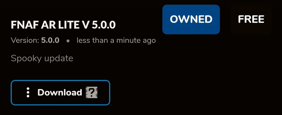 Update - FNaF AR Lite (Non AR) - Alpha 0.0.6b5 