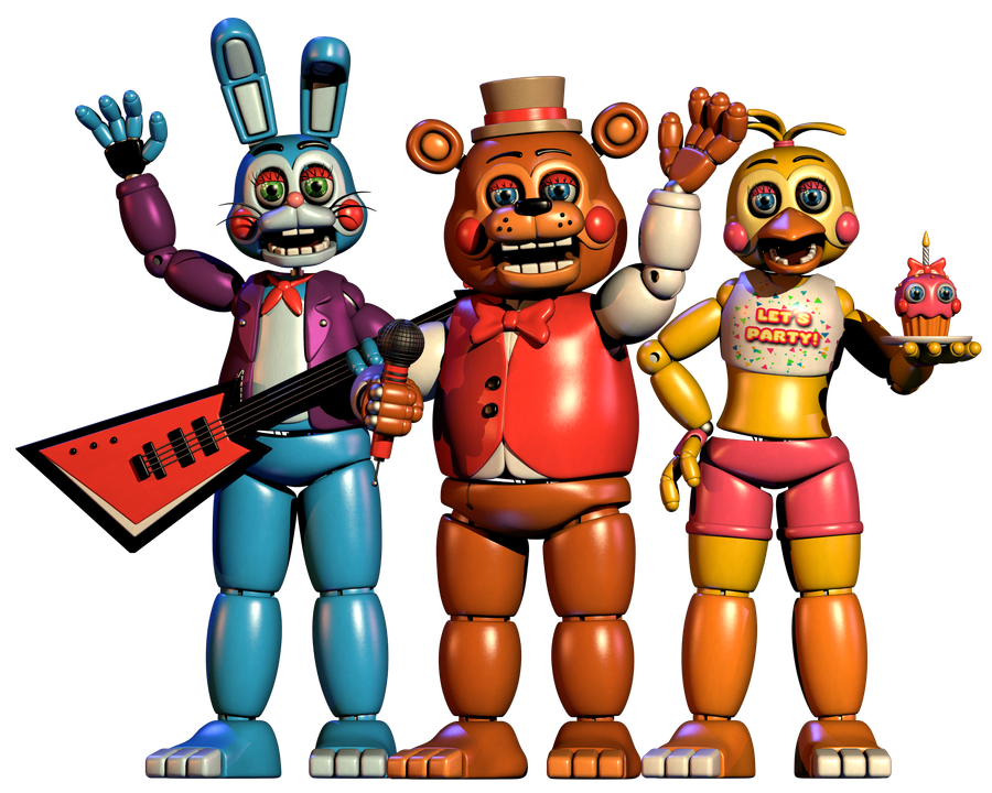 WeeeZer_Real, All my Fnaf Blender Retextures and Models