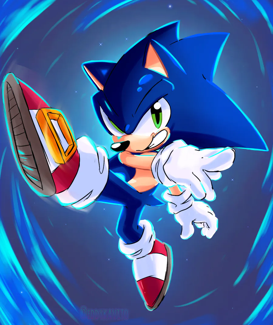 Eddykavito on Game Jolt: Hyper sonic:gj/jolt: #art #fanart #digitalart  #sega #sonic #sonicth