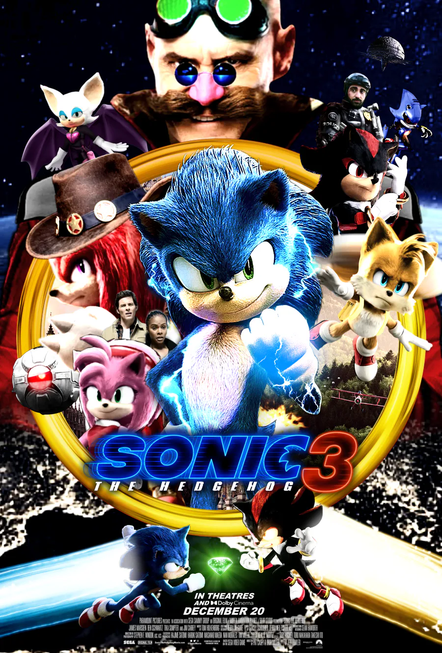 Samuel Lukas The Hedgehog on Game Jolt: Sonic Movie 3 (2024