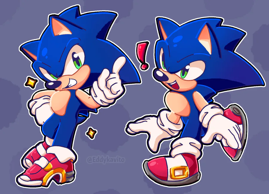 Eddykavito on Game Jolt: Movie sonic!! #sonic #art #moviesonic #sega  #digitalart #fanart #so