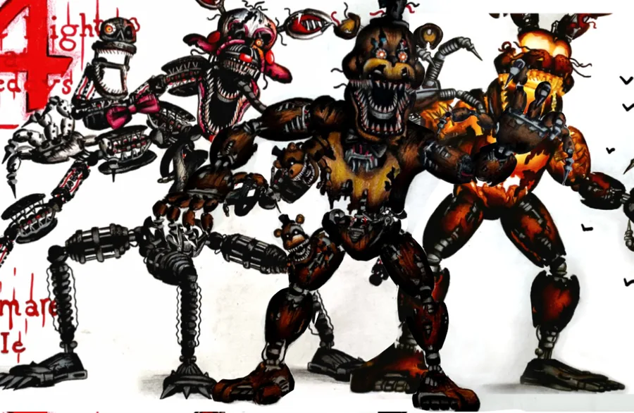 New Five Nights at Freddy's 4 Teaser Unveils Nightmare Foxy