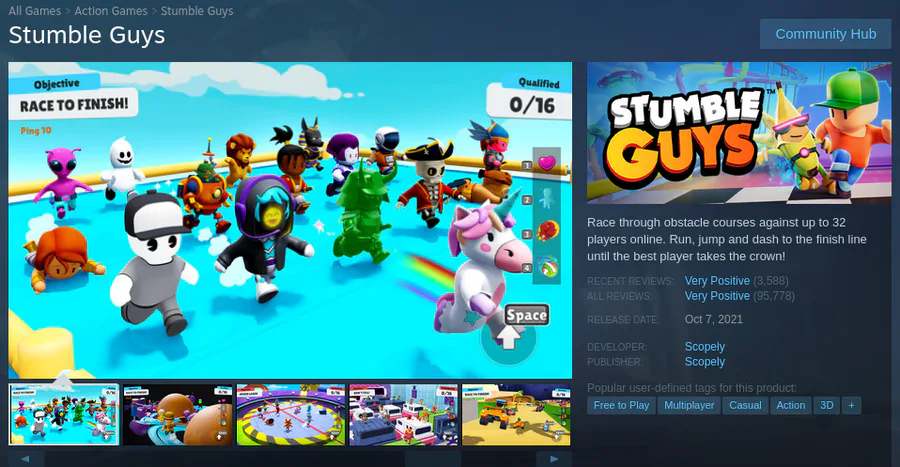 New posts - Stumble Guys Community on Game Jolt