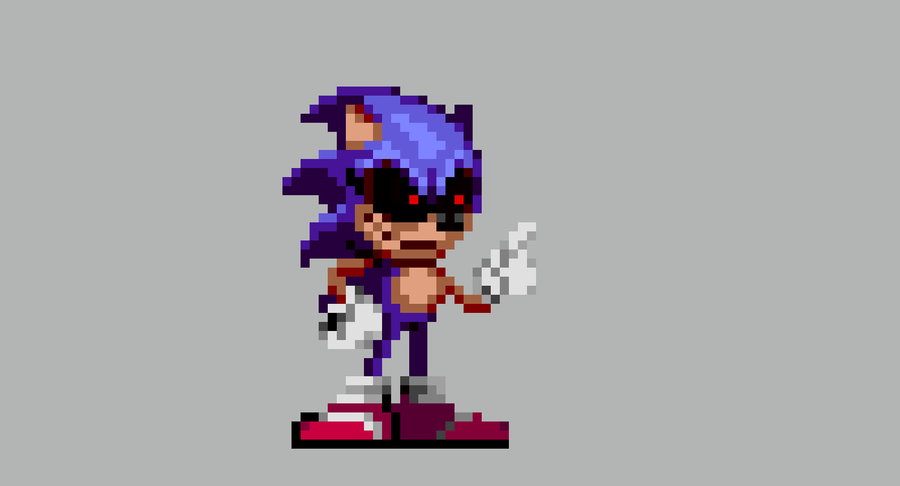 Sonic exe one last round sprite Transparent by glitchy1029 on