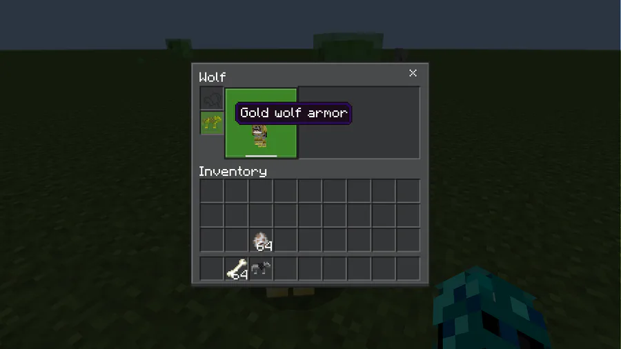 How to make wolf armor in Minecraft 1.21