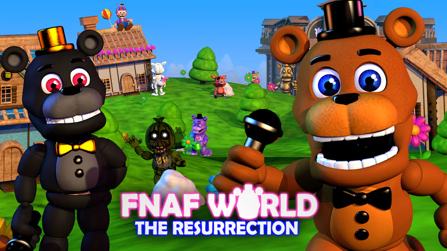New posts in Fan Arts - FNAF World: The Resurrection Community on Game Jolt