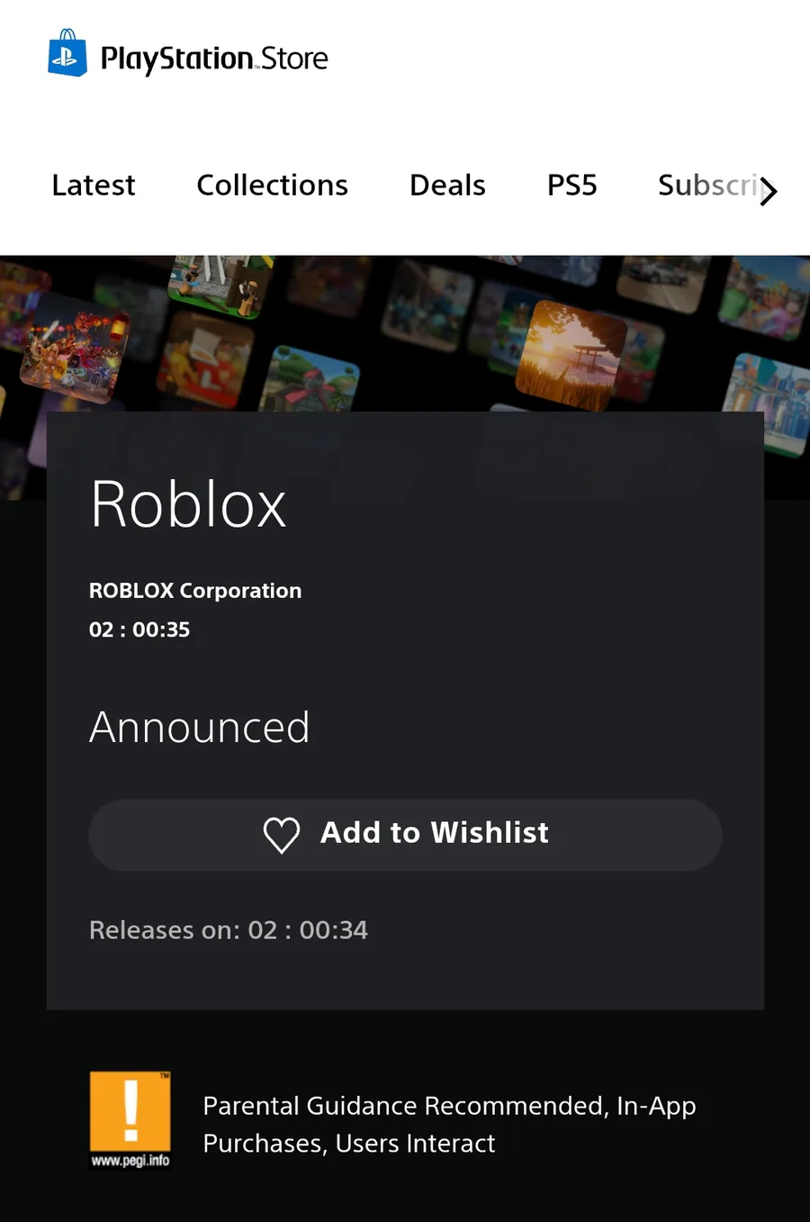 Roblox Is Available on PlayStation NOW! 