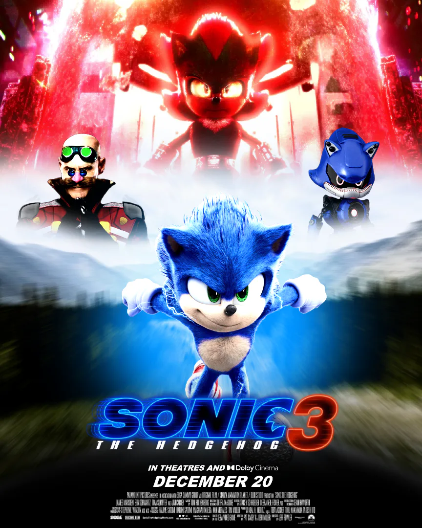 Samuel Lukas The Hedgehog on Game Jolt: Sonic Movie 3 (2024