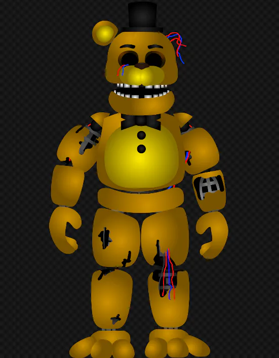 Kirbdavon on Game Jolt: golden freddy and shadow freddy