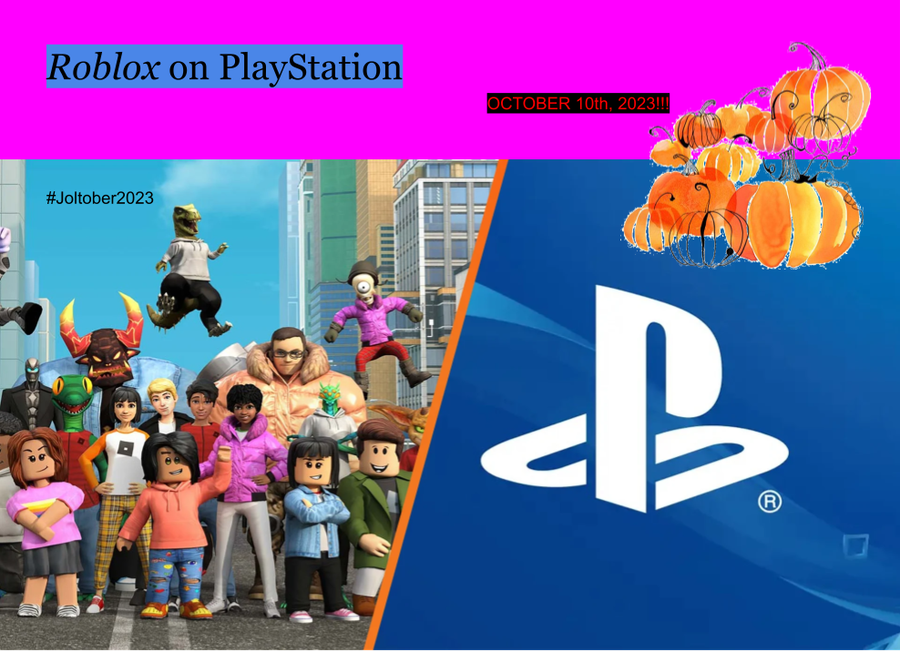 Roblox PS5 and PS4 Versions Releasing in October
