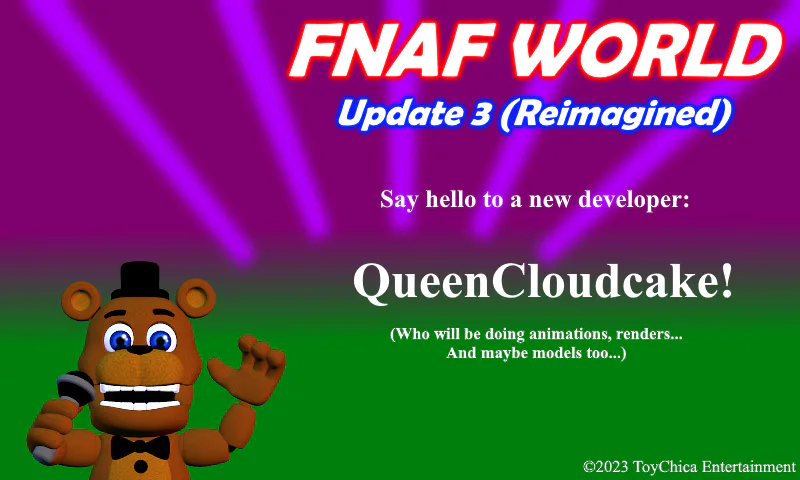 FNaF World - Update 3 - PowerPoint - Teaser 1 - Especial 10