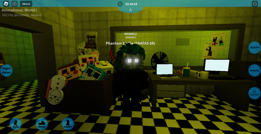 CREATING FNAF 7 ANIMATRONICS IN ROBLOX! (Roblox Animatronic World) 